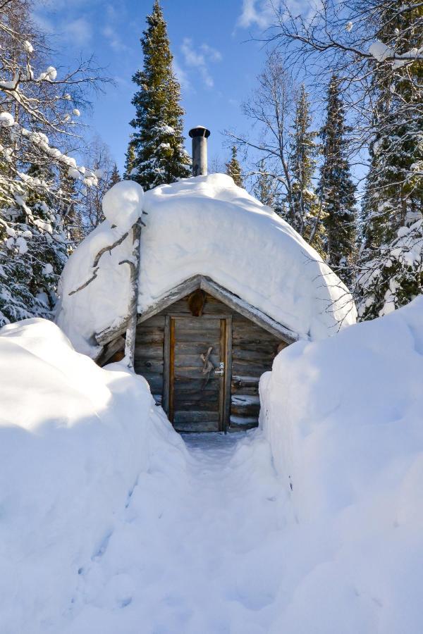 Yllaeshilla Cottage Akaslompolo Exterior foto